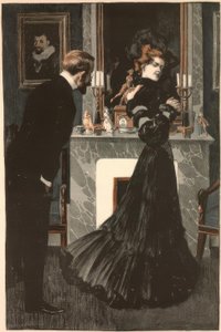 Reznicek / Matrimonios modernos / Mundo galante / 1904 de Ferdinand von Reznicek
